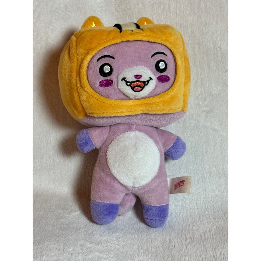 LANKYBOX 7" Foxy Plush 2024 Stuffed Animal Bonkers Toy, Purple & Yellow YouTube